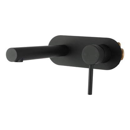 OPAL ROUND WALL MOUNTED MIXER & SPOUT SET - 2 COLOURS - The Tile Collection™