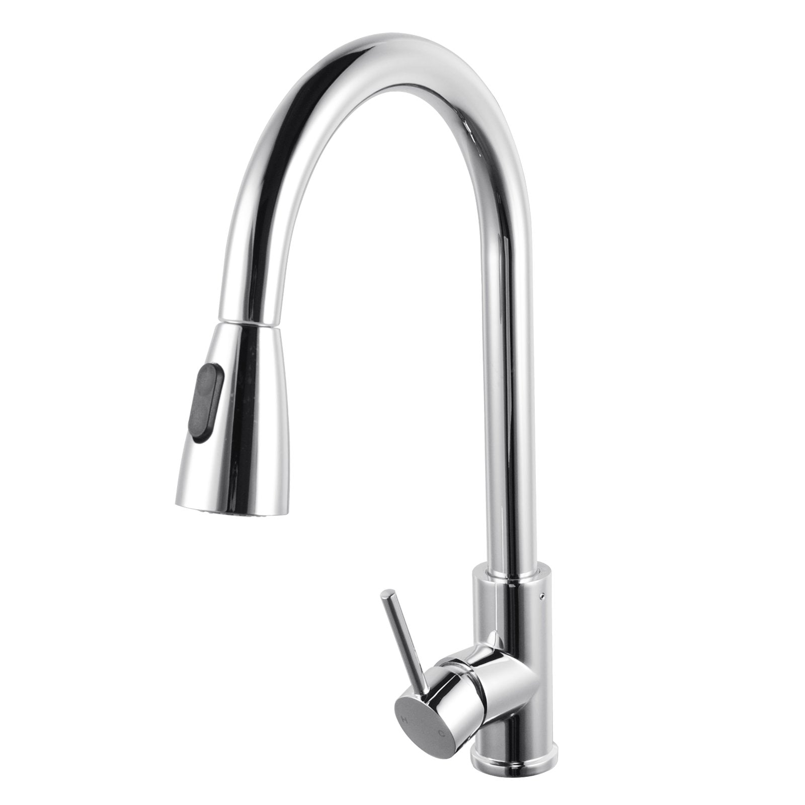OPAL PULLOUT KITCHEN SINK MIXER- CHROME - The Tile Collection™