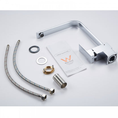 FUSION SQUARE KITCHEN SINK AND LAUNDRY MIXER - 2 COLOURS - The Tile Collection™