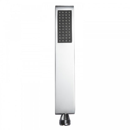 FUSION SQUARE TWIN RAINFALL SHOWER COLUMN WITH UNIVERSAL WATER INLET - 5 COLOURS