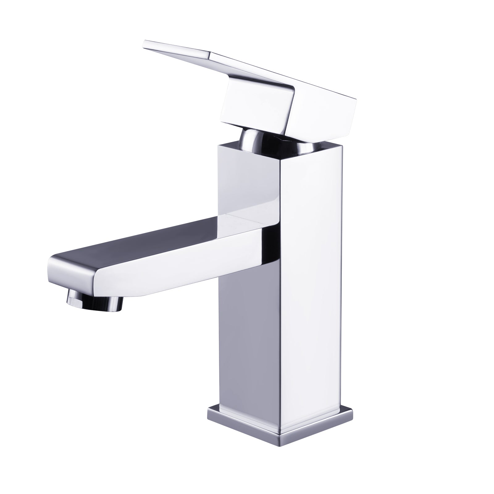 FUSION SLIM SQUARE BASIN MIXER - 2 COLOURS - The Tile Collection™