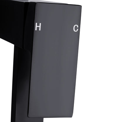 FUSION SLIM SQUARE BASIN MIXER - 2 COLOURS - The Tile Collection™