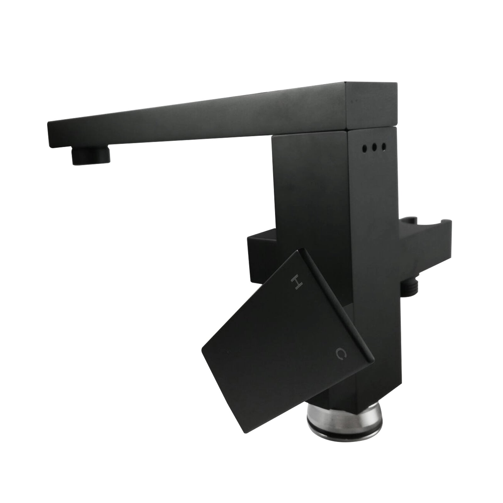 FUSION SQUARE FREESTANDING BATH FILLER & MIXER WITH HANDHELD SHOWER - 2 COLOURS - The Tile Collection™