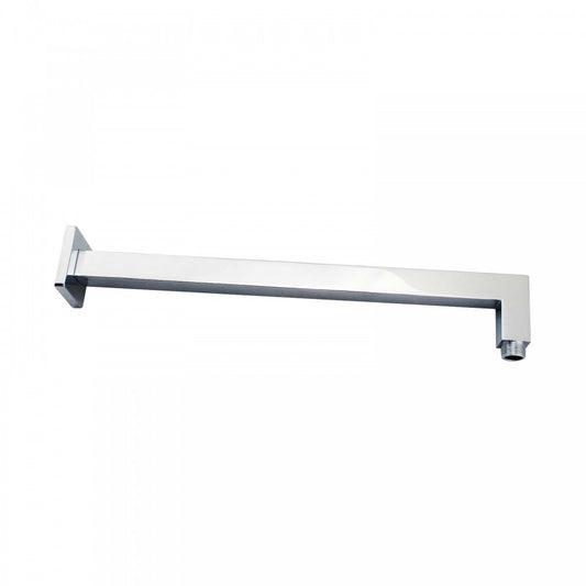 FUSION SQUARE WALL MOUNT SHOWER ARM 400MM - 2 COLOURS