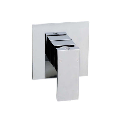 FUSION SQUARE SHOWER MIXER - 3 COLOURS