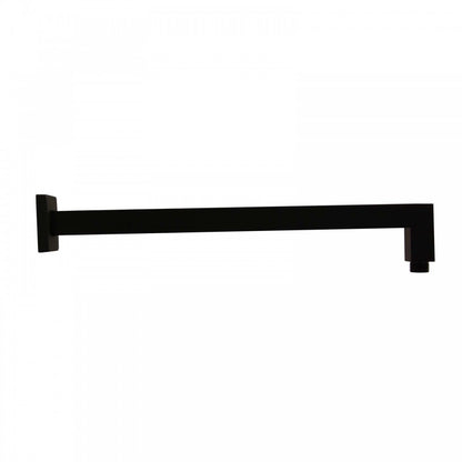 FUSION SQUARE WALL MOUNT SHOWER ARM 400MM - 2 COLOURS - The Tile Collection™