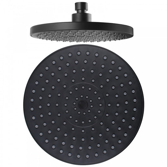 OPAL ROUND ABS RAINFALL SHOWER HEAD 200MM - 2 COLOURS