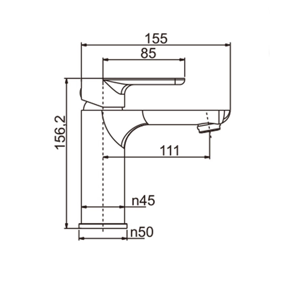 SOHO BASIN MIXER - 4 COLOURS